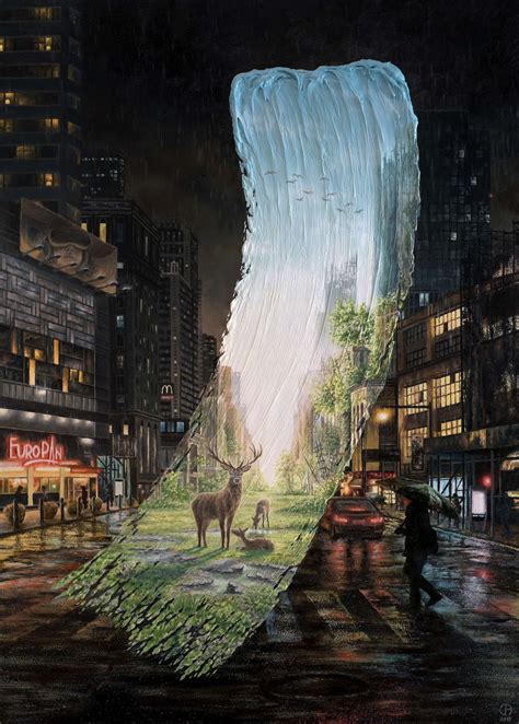 Painted Landscape Surrealism Imagines A Greener Future For Us All