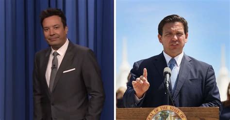 Jimmy Fallon Mocks Ron DeSantis New More Ron Ad Doesn T Have Right People Running His