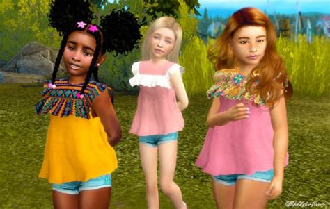 The Sims 4 ♢ Kids Lookbook Sims 4 Sims Kids Lookbook