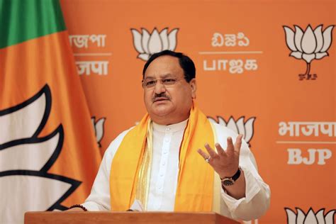 indore bjp chief nadda on a day visit to mp today