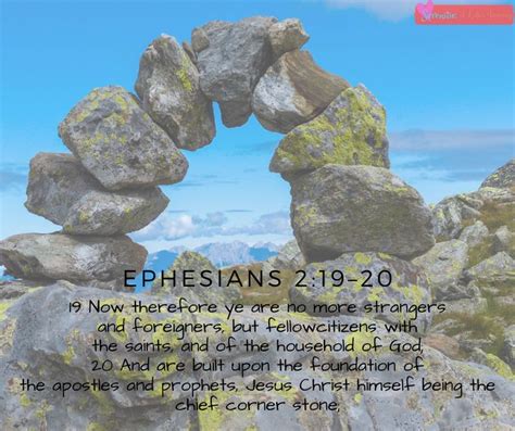 Ephesians 219 20 Nt Scripture Mastery Scripture Mastery Scripture