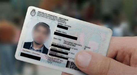 Argentina Dni Persona Logró Que Documento De Identidad No