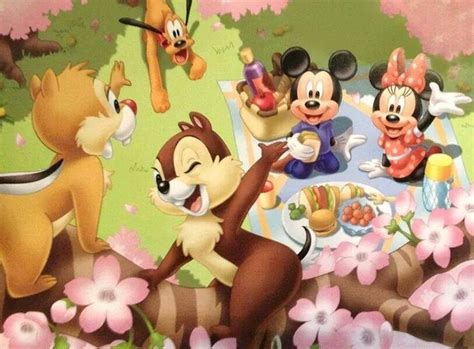 Chip And Dale Disney Scrapbook Mickey Mouse Wallpaper Minnie Mouse