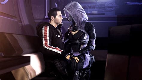 Shepard And Tali By Gomios13 On Deviantart