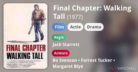 Final Chapter Walking Tall Film FilmVandaag Nl