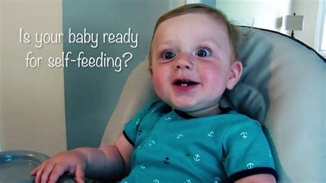 Is Your Baby Ready For Self Feeding Youtube
