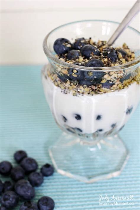 Healthy Blueberry Parfait Recipe For Lasting Energy Mommy Moment