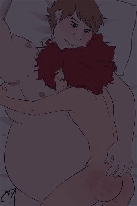 Rule 34 After Sex Cuddling Eric Cartman Handprint Kyle Broflovski