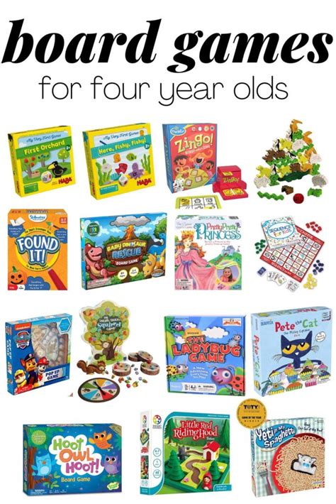 The Best Board Games For 4 Year Olds Ampersand Supply