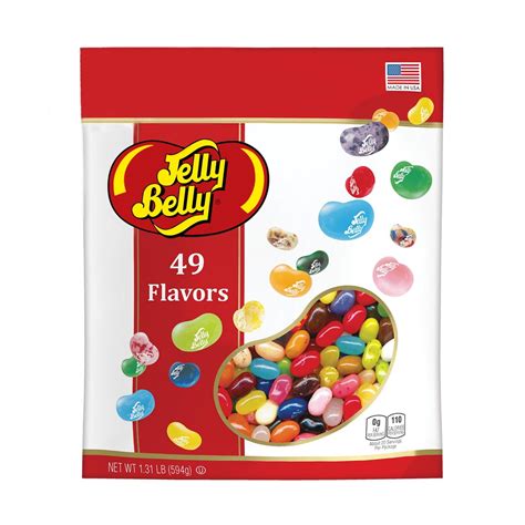 Jelly Belly 49 Assorted Jelly Bean Flavors 131 Pounds Resealable Pouch