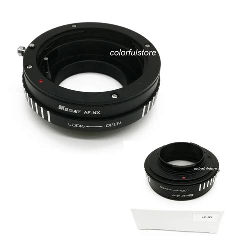 For AF NX Lens Adapter Ring For Minolta AF Mount Lenses To For Samsung