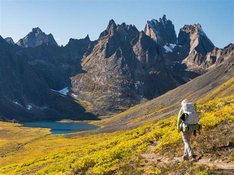 Hiking To Grizzly Lake Tombstone Territorial Park Yukon Canada