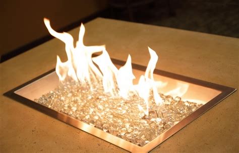 Propane Fire Pit Modern And Attractive Element Of The Exterior