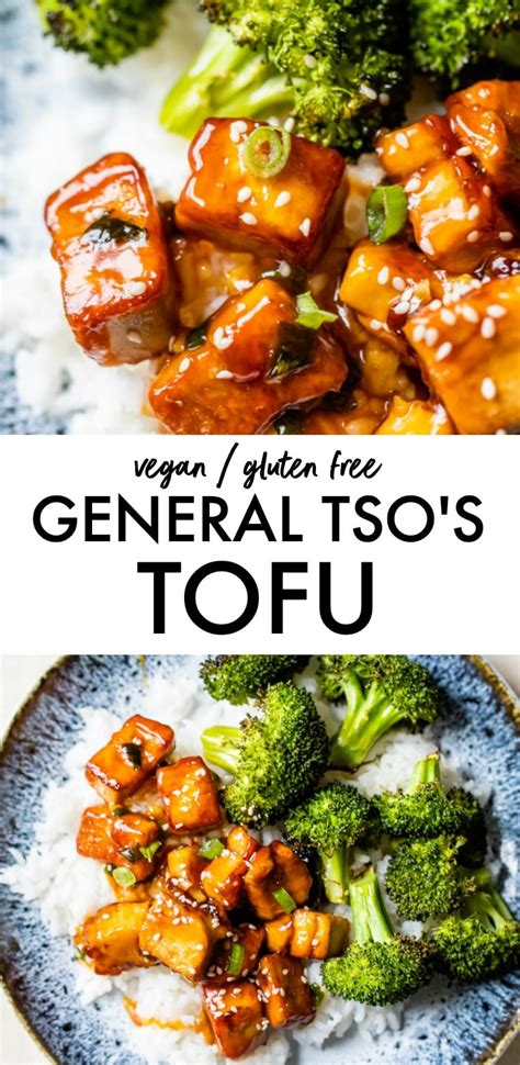 Easy General Tsos Tofu Thats Pan Fried So It Gets Crispy Then Coated