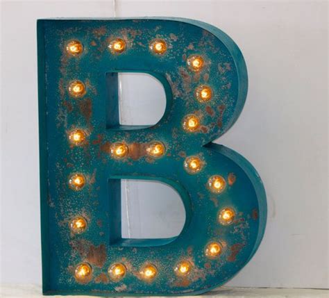 Custom Listing 24 Large Vintage Style Marquee Letters Etsy Marquee
