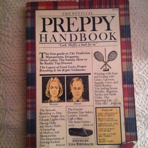 The Official Preppy Handbook Preppy Handbook American Preppy Preppy