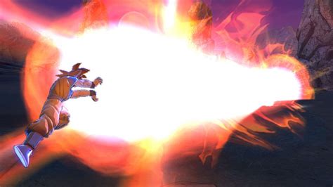 Super Saiyan God Goku Move Kamehameha Rebirth By Nazaru On Deviantart