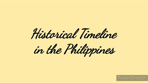 History Timeline Of Science And Technology In The Philippines STS