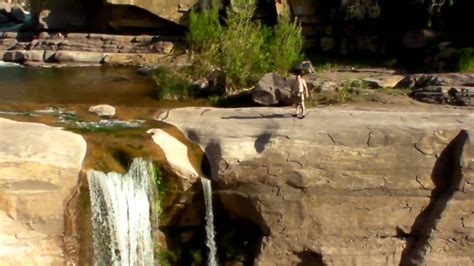 Tar Creek Falls Jump Youtube