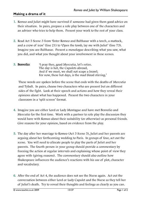 For example, if romeo had received the letter from juliet concerning her plan, he would have never truly believed her dead, went back to verona, killed paris, and poisoned himself, leading both juliet and romeo's drink of choice was draughts of poison, whether for sleeping temporarily or permanently. Act 4 scene 1 romeo and juliet themes essay