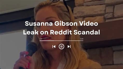 Susanna Gibson Video Leaked