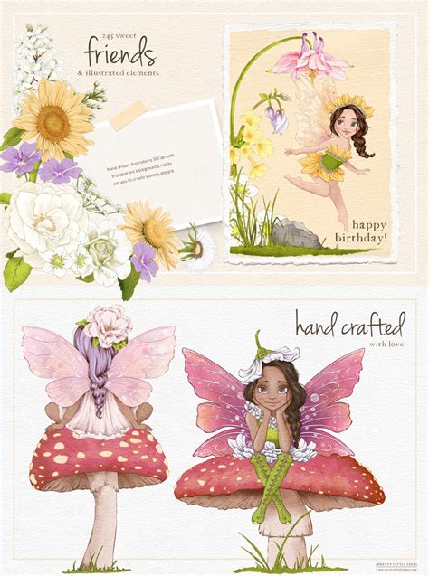 Fairies A Whimsical Illustration Collection Pretty Little Lines