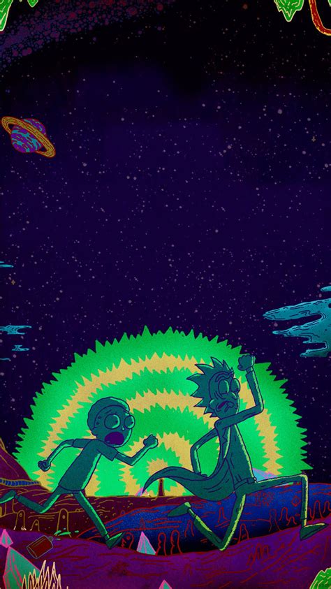 Rick And Morty Iphone Wallpapers On Wallpaperdog