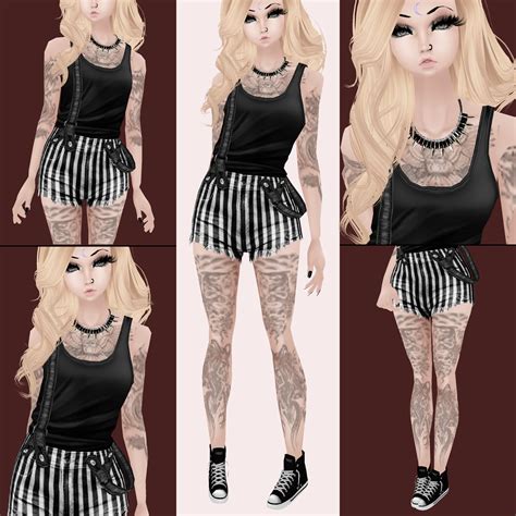 Imvu Outfit Of The Day ~ Tattoo Princess ~ Kawaiiest Of Imvu