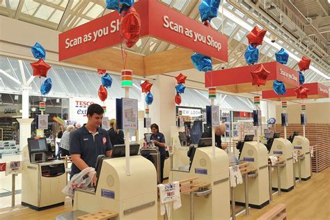 Tesco Self Service Checkouts Are Wishing Shoppers A Merry Christmas