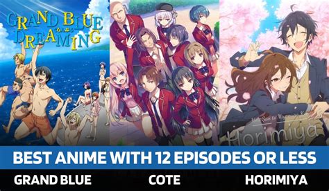 Top 10 Anime With 12 Episodes Or Less That You Can Binge Watch