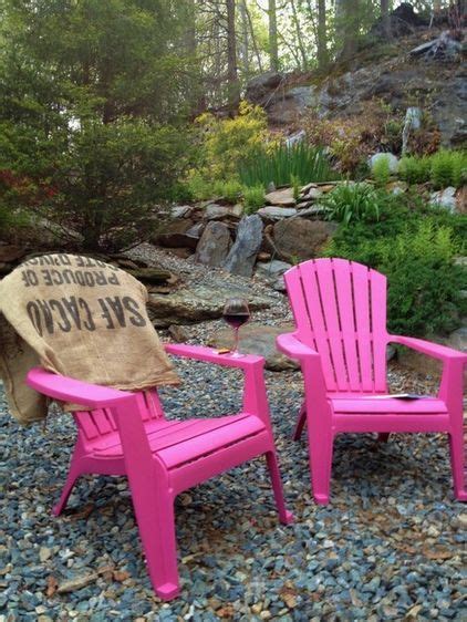 Pink And Plastic Pink Adirondack Pink Adirondack Chairs Tickled Pink