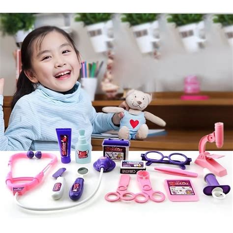 Gosear Enfants Médecine De Simulation Cabinet Playset Fille Jouets