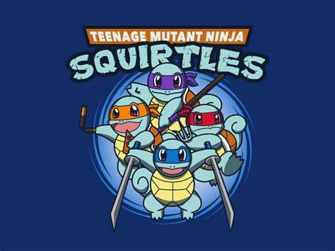 Teenage Mutant Ninja Squirtles By H U P I A On Dribbble