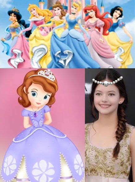 Mackenzie Foy And The Disney Princesses Animo