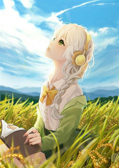 Nature Anime Girl Gambarku