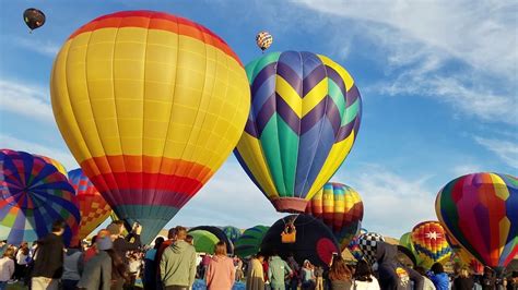 Reno Hot Air Balloon Races Mass Ascension 2019 Saturday Youtube