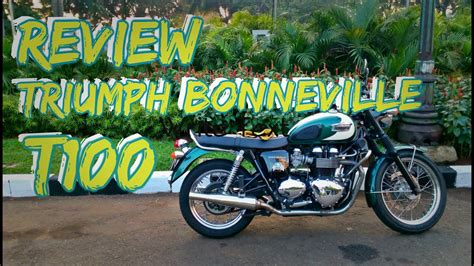 Review Triumph Bonneville T100 Motovlog Youtube