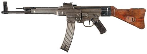 This generation of german automatic weapons employing a shortened round intermediate between the 9mm submachinegun and 7.92mm rifle ammunition presaged later developments in russian and american. City saves history by turning over rare StG 44 to Navy ...