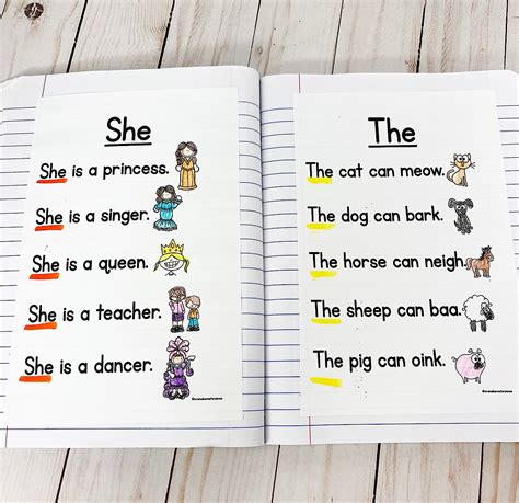 Sight Word Poems Kindergarten Mrs Males Masterpieces