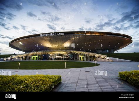 Mercedes Benz Arena In Shanghai Pudong Shanghai China Asia Stock