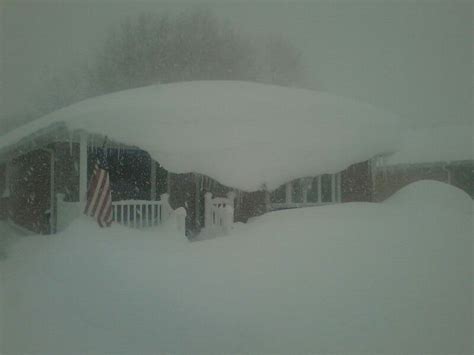 My Poor House Couldnt Even Open The Front Door With All That Weight Up There West Seneca Ny