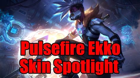 Pulsefire Ekko Skin Spotlight Pbe League Of Legends 4k Youtube