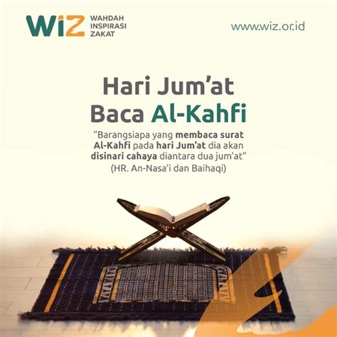 Manfaat Membaca Surah Al Kahfi Di Hari Jum At Wahdah Inspirasi Zakat