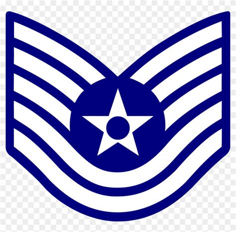 E6 Usaf Tsgt Staff Sergeant Air Force Hd Png Download 1093x1024