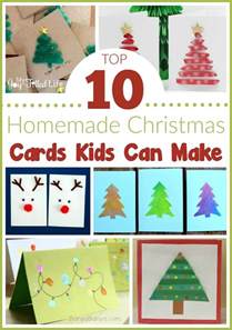 See more ideas about crafts for kids, footprint crafts, christmas cards. Top 10 Homemade Christmas Cards Kids Can Make - My Joy-Filled Life