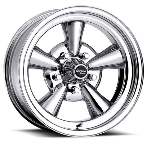 Us Wheel Series 48 15x10 Chrome Supreme 5x454755 Bolt Pattern 4