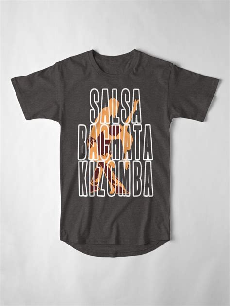 salsa bachata kizomba white logo t shirt by 108dragons redbubble