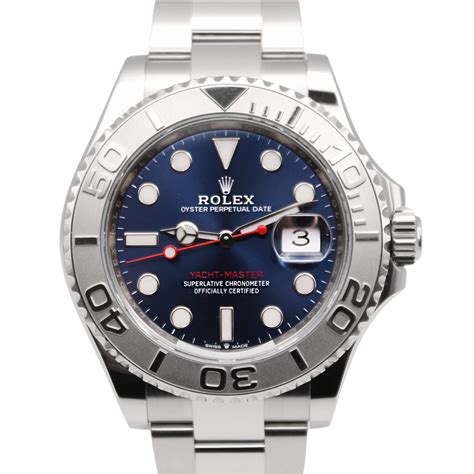Rolex Yacht Master 40mm Blue Dial Stainless Steel Ref 126622 Luxury
