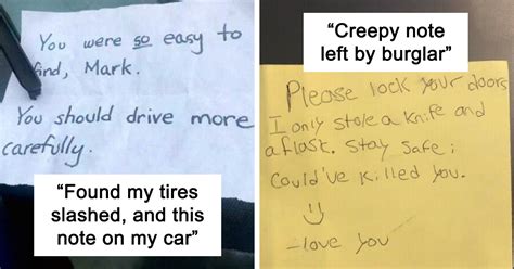 27 People Share The Most Disturbing Anonymous Notes That Someone Left