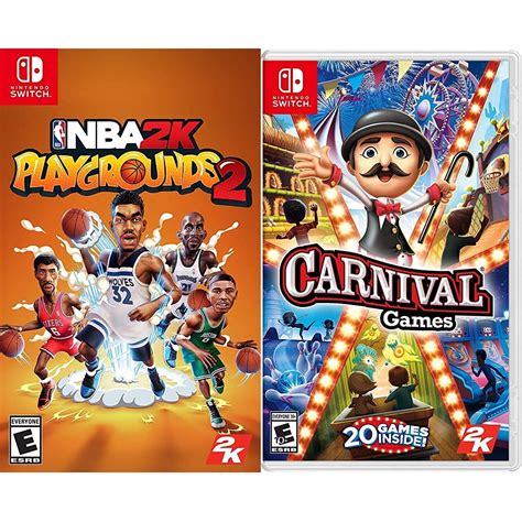 Nba 2k Playgrounds 2 Nintendo Switch And Carnival Games